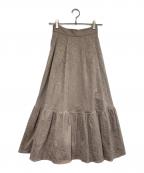 HER LIP TOハーリップトゥ）の古着「スカート」｜ベージュ