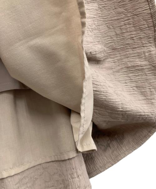 HER LIP TO（ハーリップトゥ）HER LIP TO (ハーリップトゥ) スカート ベージュ サイズ:Sの古着・服飾アイテム