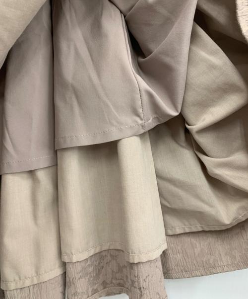 HER LIP TO（ハーリップトゥ）HER LIP TO (ハーリップトゥ) スカート ベージュ サイズ:Sの古着・服飾アイテム