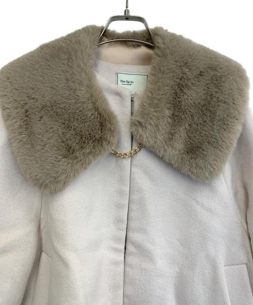 HER LIP TO（ハーリップトゥ）HER LIP TO (ハーリップトゥ) ジャケット アイボリー サイズ:Sの古着・服飾アイテム