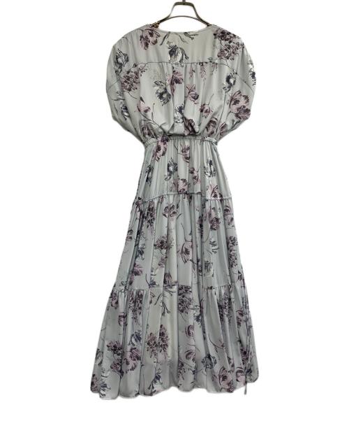 HER LIP TO（ハーリップトゥ）HER LIP TO (ハーリップトゥ) Full Of Love Long Dress ブルー サイズ:Sの古着・服飾アイテム