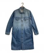 WP WEST POINTダブルピー ウエストポイント）の古着「デニムコート」｜インディゴ