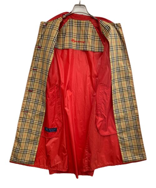 Burberry's（バーバリー）Burberry's (バーバリーズ) レインコート レッド サイズ:7ARの古着・服飾アイテム