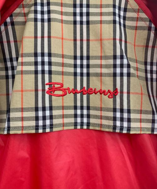 Burberry's（バーバリー）Burberry's (バーバリーズ) レインコート レッド サイズ:7ARの古着・服飾アイテム