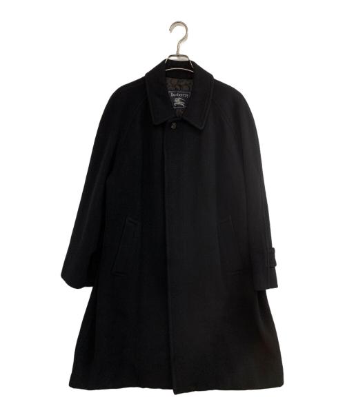 Burberry's（バーバリー）Burberry's (バーバリーズ) ラムウールコート ブラック サイズ:FREEの古着・服飾アイテム