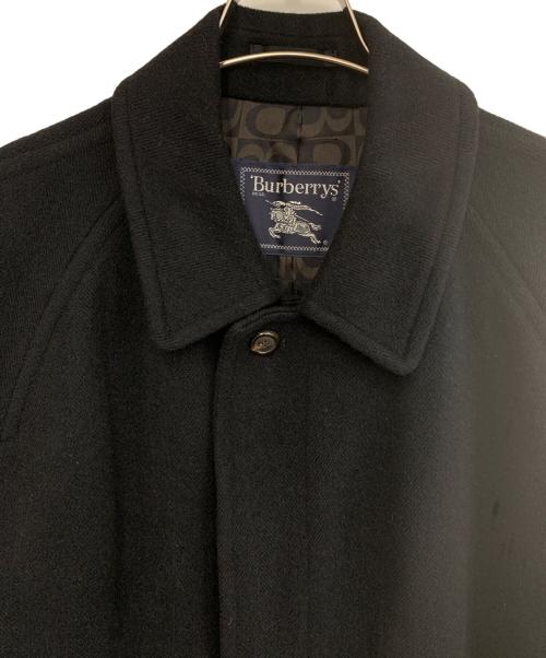 Burberry's（バーバリー）Burberry's (バーバリーズ) ラムウールコート ブラック サイズ:FREEの古着・服飾アイテム