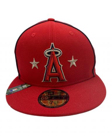 中古・古着通販】New Era (ニューエラ) キャップ レッド サイズ:7 1/4