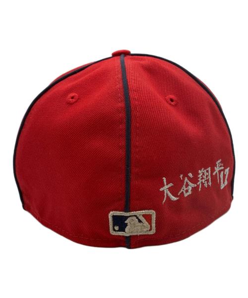 New Era（ニューエラ）New Era (ニューエラ) キャップ レッド サイズ:7 1/4　57.7cmの古着・服飾アイテム