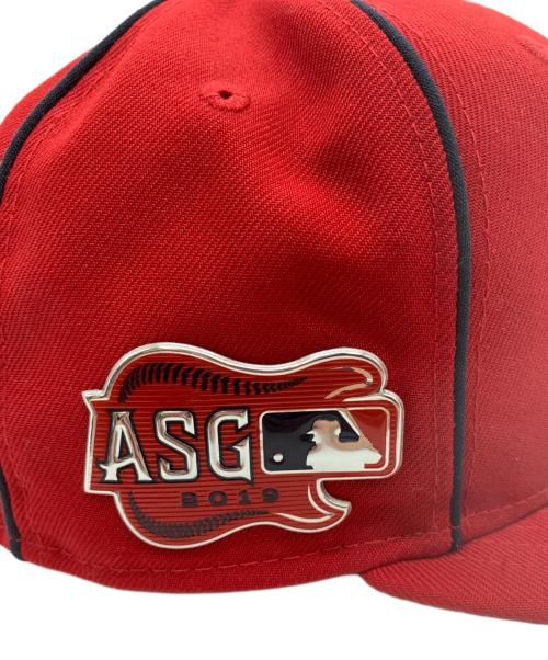 New Era（ニューエラ）New Era (ニューエラ) キャップ レッド サイズ:7 1/4　57.7cmの古着・服飾アイテム