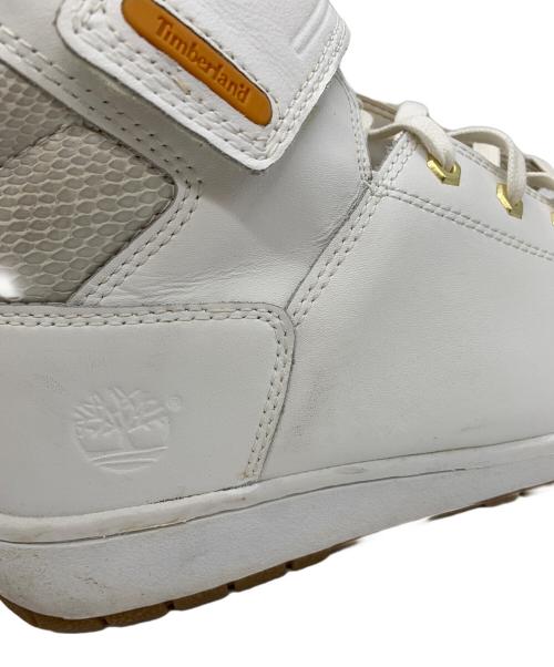 Timberland（ティンバーランド）Timberland (ティンバーランド) ハイカットスニーカー ホワイト サイズ:27の古着・服飾アイテム