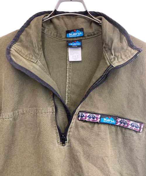KAVU（カブー）KAVU (カブー) スローシャツ グリーン サイズ:Mの古着・服飾アイテム