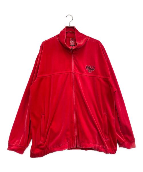 pellepelle（ペレペレ）pellepelle (ペレペレ) ジップジャケット レッド サイズ:XXLの古着・服飾アイテム