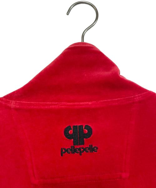 pellepelle（ペレペレ）pellepelle (ペレペレ) ジップジャケット レッド サイズ:XXLの古着・服飾アイテム