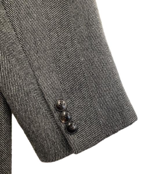 H BEAUTY&YOUTH（エイチ ビューティー&ユース）H BEAUTY&YOUTH (エイチ ビューティー&ユース) ヘリンボーンジャケット グレー サイズ:Sの古着・服飾アイテム