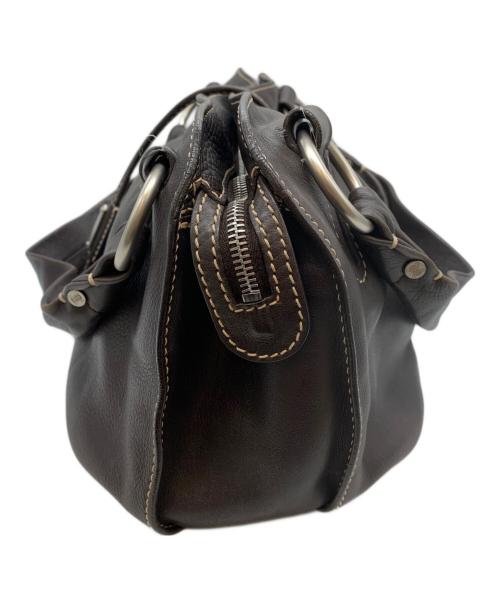 CELINE（セリーヌ）CELINE (セリーヌ) ハンドバッグ ダークブラウンの古着・服飾アイテム