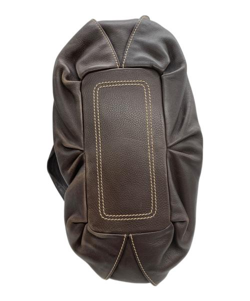 CELINE（セリーヌ）CELINE (セリーヌ) ハンドバッグ ダークブラウンの古着・服飾アイテム