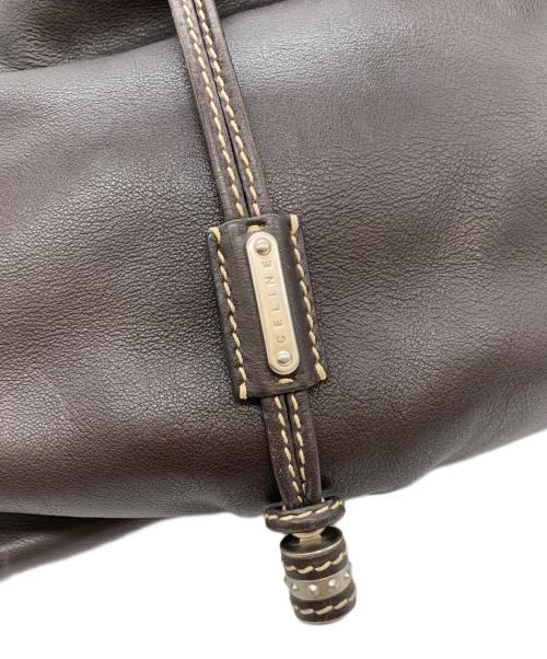CELINE（セリーヌ）CELINE (セリーヌ) ハンドバッグ ダークブラウンの古着・服飾アイテム
