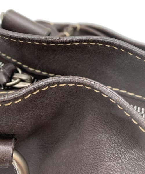 CELINE（セリーヌ）CELINE (セリーヌ) ハンドバッグ ダークブラウンの古着・服飾アイテム