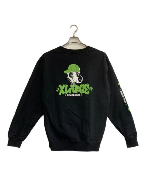 X-LARGE（エクストララージ）X-LARGE (エクストララージ) スウェット ブラック サイズ:Mの古着・服飾アイテム