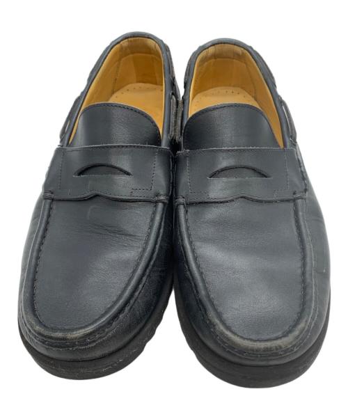 PARABOOT（パラブーツ）PARABOOT (パラブーツ) BEAMS (ビームス) ローファー ブラック サイズ:26.5の古着・服飾アイテム