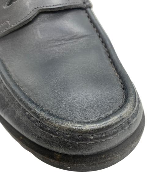 PARABOOT（パラブーツ）PARABOOT (パラブーツ) BEAMS (ビームス) ローファー ブラック サイズ:26.5の古着・服飾アイテム