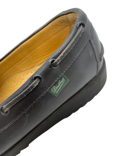 PARABOOT（パラブーツ）PARABOOT (パラブーツ) BEAMS (ビームス) ローファー ブラック サイズ:26.5の古着・服飾アイテム