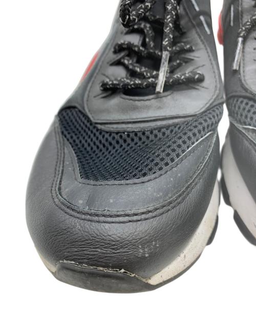 PUMA（プーマ）PUMA (プーマ) スニーカー ブラック×レッド サイズ:28の古着・服飾アイテム