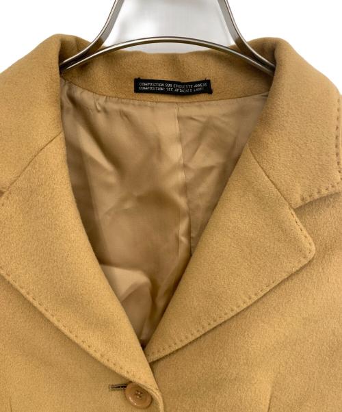 INED（イネド）INED (イネド) カシミヤコート ベージュ サイズ:2の古着・服飾アイテム