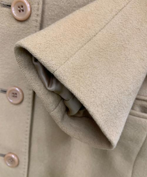 INED（イネド）INED (イネド) カシミヤコート ベージュ サイズ:2の古着・服飾アイテム