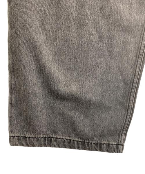 SYSETEM（システム）SYSETEM (システム) デニムワイドパンツ グレー サイズ:82の古着・服飾アイテム