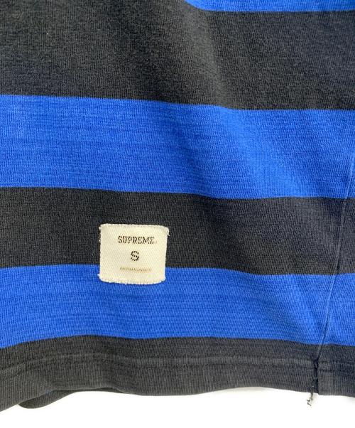 SUPREME（シュプリーム）SUPREME (シュプリーム) パーカー ブルー×ブラック サイズ:Sの古着・服飾アイテム