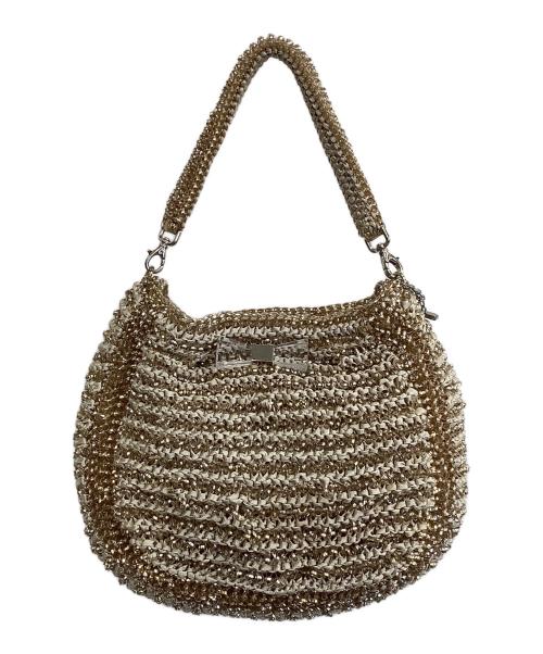 ANTEPRIMA（アンテプリマ）ANTEPRIMA (アンテプリマ) ワイヤーバッグ ゴールドの古着・服飾アイテム