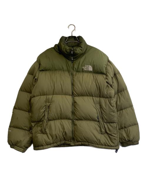 THE NORTH FACE（ザ ノース フェイス）THE NORTH FACE (ザ ノース フェイス) ダウンジャケット カーキ サイズ:XLの古着・服飾アイテム