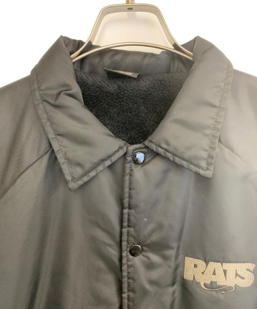 RATS（ラッツ）RATS (ラッツ) ボアコーチジャケット ブラック サイズ:Ｌの古着・服飾アイテム