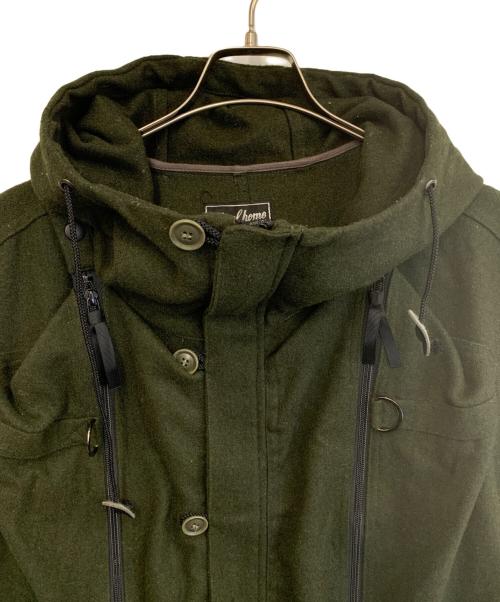 FINAL HOME（ファイナルホーム）FINAL HOME (ファイナルホーム) 多重ジップコート グリーン サイズ:Mの古着・服飾アイテム