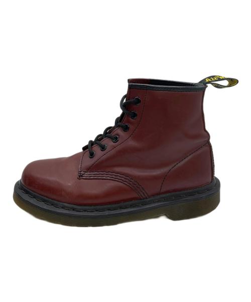 Dr.Martens（ドクターマーチン）Dr.Martens (ドクターマーチン) 6ホールブーツ レッド サイズ:7の古着・服飾アイテム