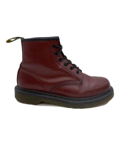Dr.Martens（ドクターマーチン）Dr.Martens (ドクターマーチン) 6ホールブーツ レッド サイズ:7の古着・服飾アイテム