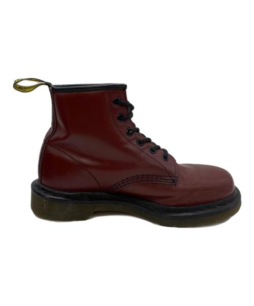 Dr.Martens（ドクターマーチン）Dr.Martens (ドクターマーチン) 6ホールブーツ レッド サイズ:7の古着・服飾アイテム