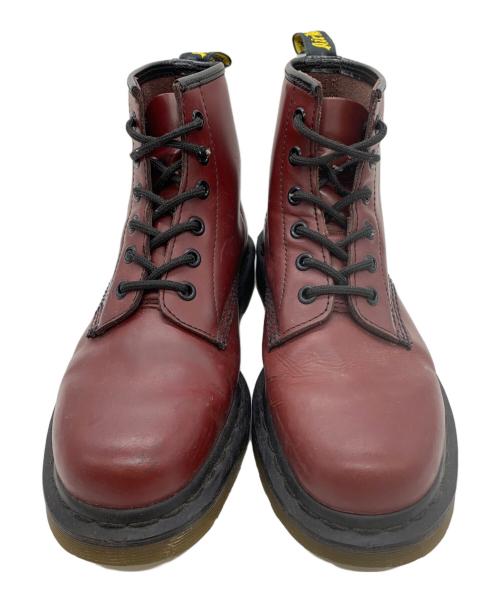 Dr.Martens（ドクターマーチン）Dr.Martens (ドクターマーチン) 6ホールブーツ レッド サイズ:7の古着・服飾アイテム