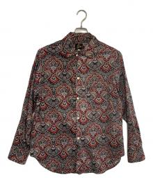 Needles（ニードルズ）の古着「長袖シャツ」｜ブラック×レッド