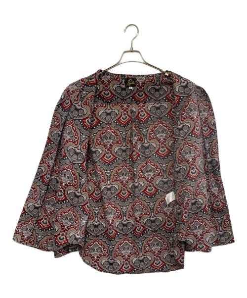 Needles（ニードルズ）Needles (ニードルズ) 長袖シャツ ブラック×レッド サイズ:Mの古着・服飾アイテム