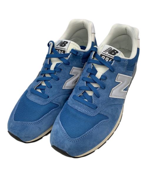 NEW BALANCE（ニューバランス）NEW BALANCE (ニューバランス) ローカットスニーカー ブルー サイズ:29の古着・服飾アイテム