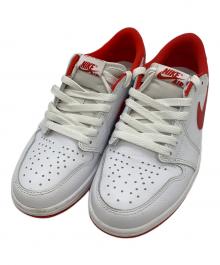 NIKE（ナイキ）の古着「Air Jordan 1 Retro Low OG」｜ホワイト×レッド