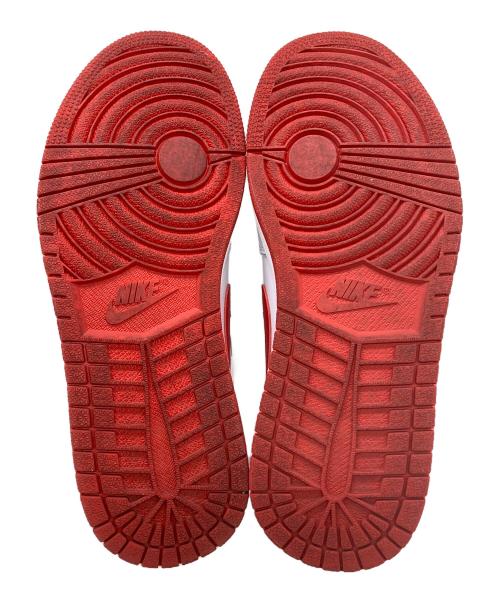 NIKE（ナイキ）NIKE (ナイキ) Air Jordan 1 Retro Low OG ホワイト×レッド サイズ:25の古着・服飾アイテム
