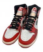 NIKEナイキ）の古着「Spider-Man × Nike Air Jordan 1 High OG SP」｜レッド×ホワイト×ブラック