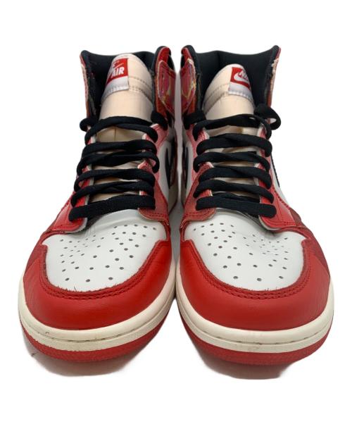 NIKE（ナイキ）NIKE (ナイキ) Spider-Man × Nike Air Jordan 1 High OG SP レッド×ホワイト×ブラック サイズ:26.5の古着・服飾アイテム
