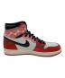 中古・古着 NIKE (ナイキ) Spider-Man × Nike Air Jordan 1 High OG SP レッド×ホワイト×ブラック サイズ:26.5：15000円