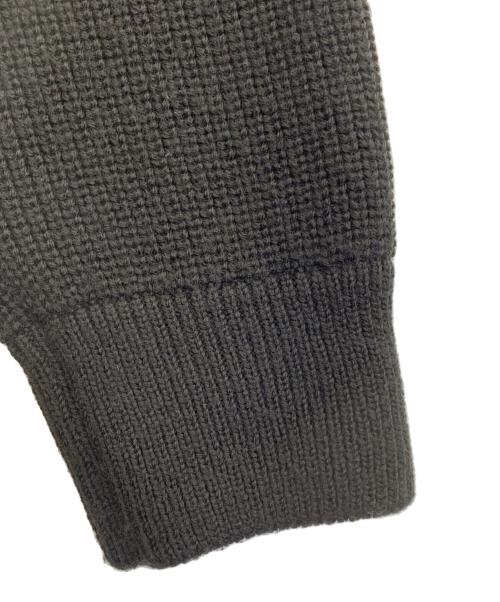 MAISON SPECIAL（メゾンスペシャル）MAISON SPECIAL (メゾンスペシャル) ジップアップニット ブラック サイズ:Mの古着・服飾アイテム