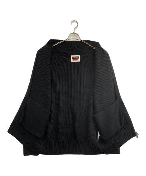 MAISON SPECIAL（メゾンスペシャル）MAISON SPECIAL (メゾンスペシャル) ジップアップニット ブラック サイズ:Mの古着・服飾アイテム