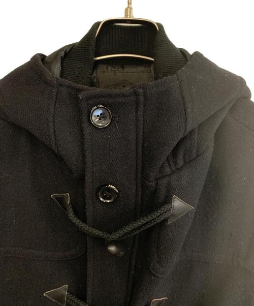 stussy（ステューシー）stussy (ステューシー) ダッフルコート ブラック サイズ:Lの古着・服飾アイテム